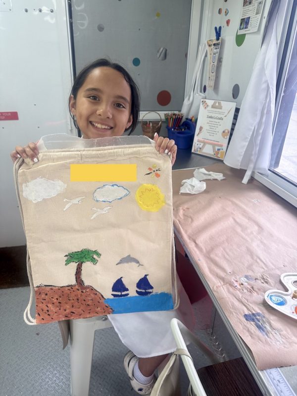 Stencil Tote Bag Party